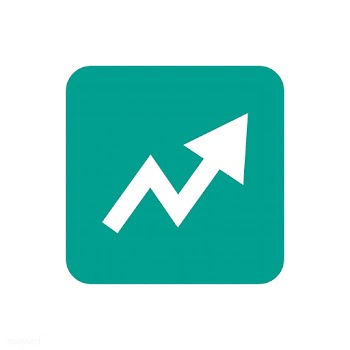 Upward arrow sign graphic illustration | Free stock vector - 429432