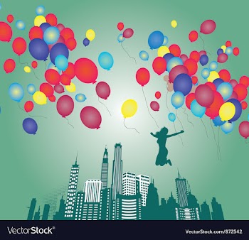 Urban abstract background vector image