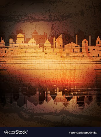 Urban background vector image
