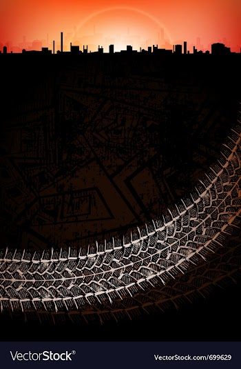 Urban background vector image