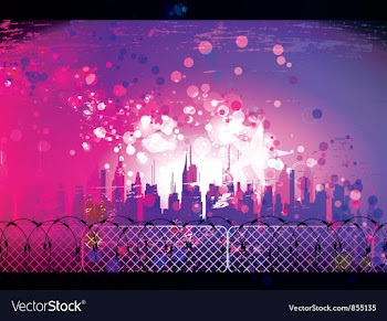 Urban background vector image