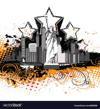 Urban background vector image