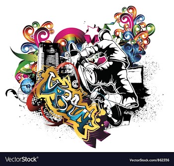 Urban background vector image