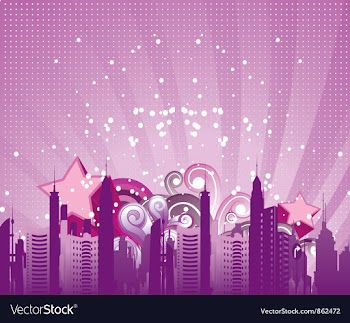 Urban background vector image
