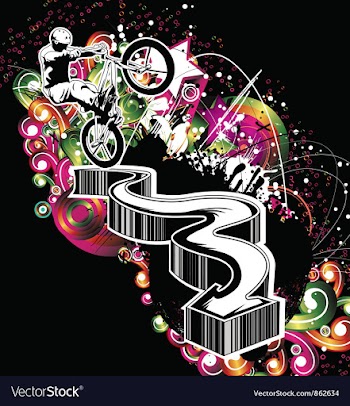 Urban background vector image