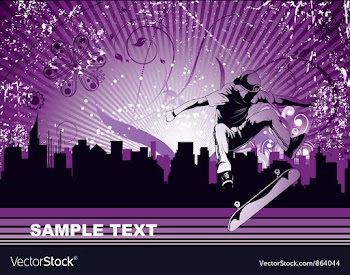 Urban background vector image