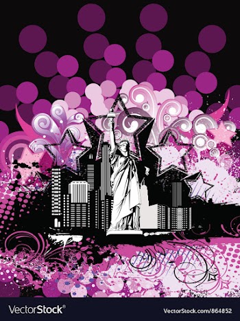 Urban background vector image