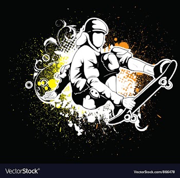 Urban background vector image
