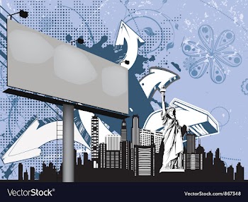 Urban background vector image