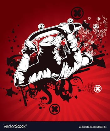 Urban background vector image