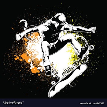 Urban background vector image