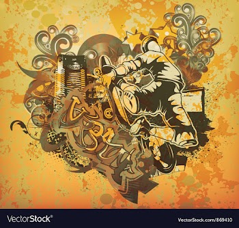 Urban background vector image