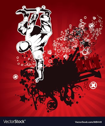 Urban background vector image