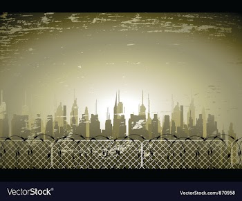 Urban background vector image