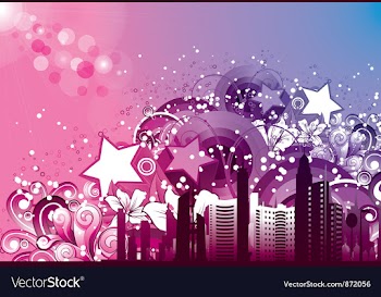 Urban background vector image