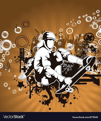 Urban background vector image