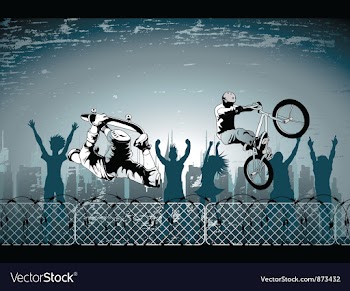 Urban background vector image