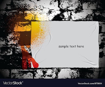 Urban background with lots of space for text vector image