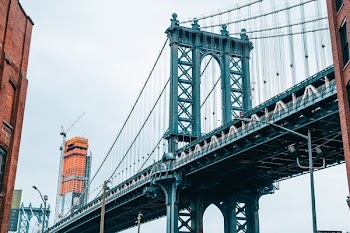 Urban Bridge From Below