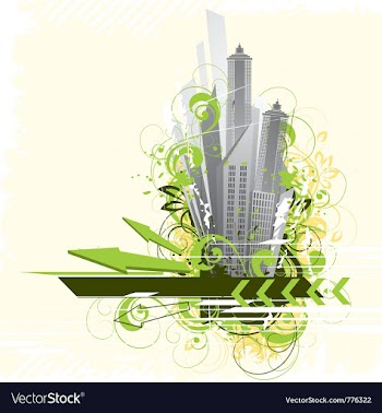  					Urban city background vector image														
