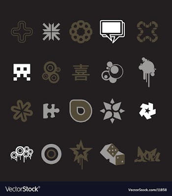 Urban design icons vector image