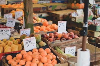 Urban Fruit And Vegetable Shop