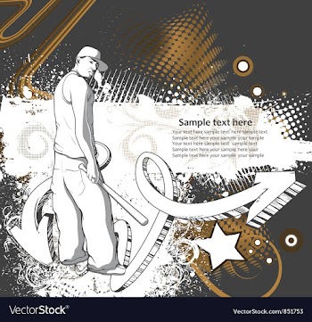 Urban grunge background vector image
