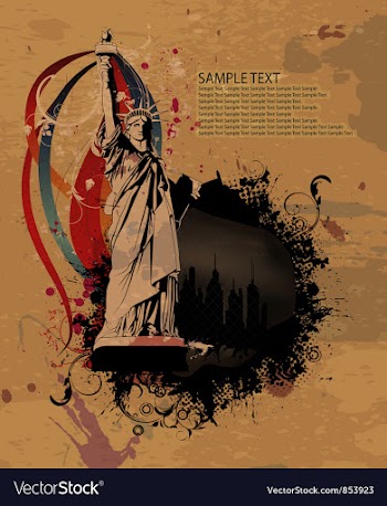 Urban grunge background vector image