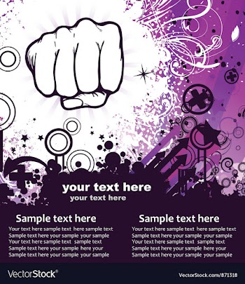 Urban grunge background vector image