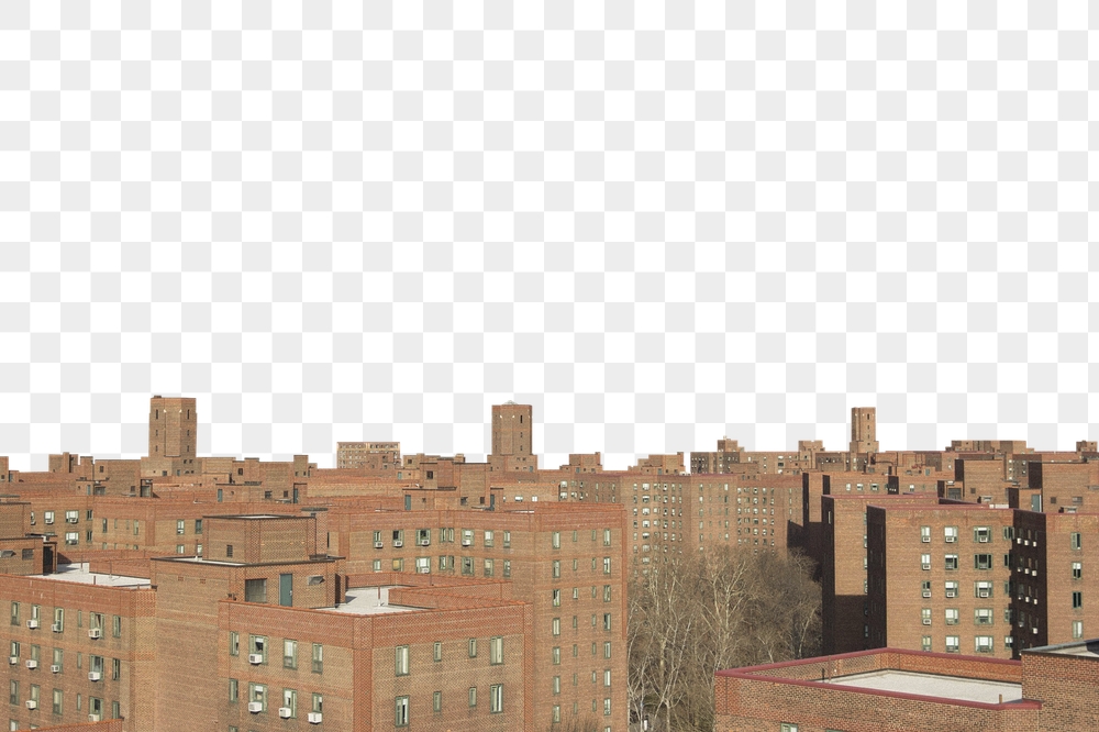 Urban landscape png border, city | Free PNG - rawpixel