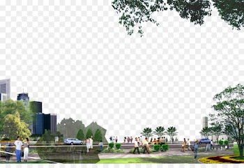 Urban park Landscape Computer file - City Park landscape 