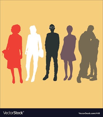 Urban people vector image