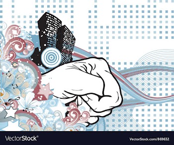 Urban poster vector image
