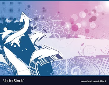 Urban poster with 3d arrows vector image