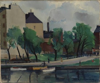Urban shore, 1929, by Juho | Free Photo - rawpixel