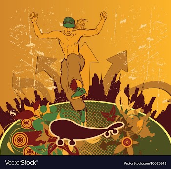 Urban vector image