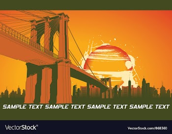 Urban vector image