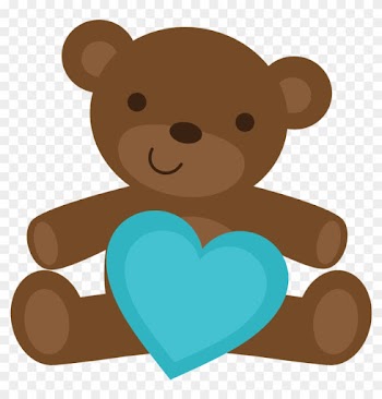 Ursinhos E Ursinhas - Clipart Of Baby Boy Bears