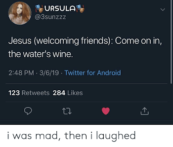 URSULA Jesus Welcoming Friends Come on in the Water's Wine 248 ...