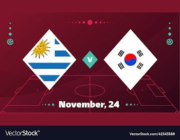 uruguay vs south korea football 2022 group h