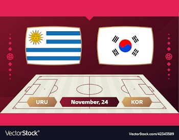 uruguay vs south korea football 2022 group h