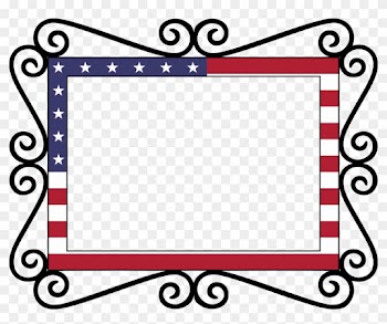 Us Flag Frame - Union Jack Frame