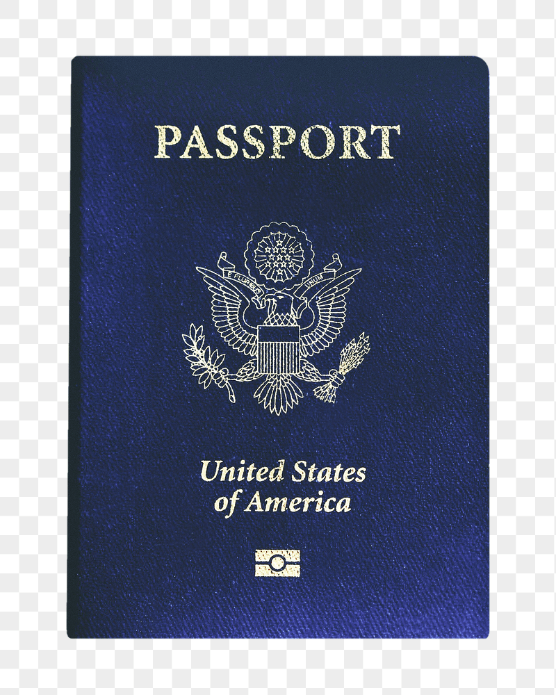 US passport png travel sticker, | Free PNG - rawpixel