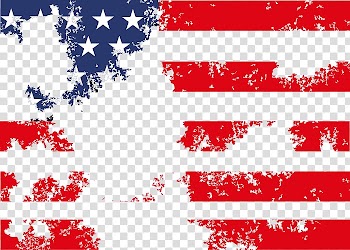 USA flag art, Flag of the United States National flag Human migration, Abstract American flag pattern transparent background PNG clipart