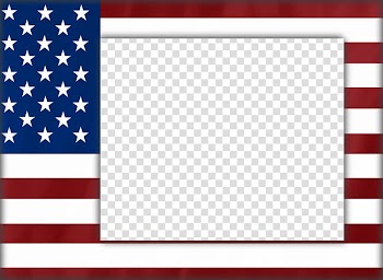 USA flag, Flag of the United States Flag of Nigeria, USA Frame transparent background PNG clipart