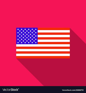 Usa flag image of usa flag usa flag background vector image