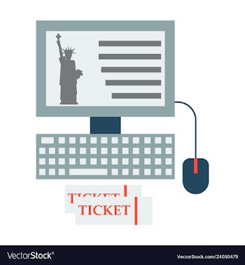 Usa statue of liberty new york silhouette on vector image
