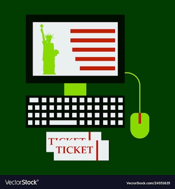 Usa statue of liberty new york silhouette on vector image