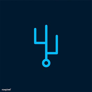 USB data transfer symbol vector | Free stock vector - 474858