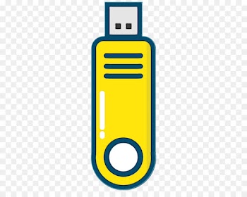 usb flash drive data storage device yellow technology electronic device